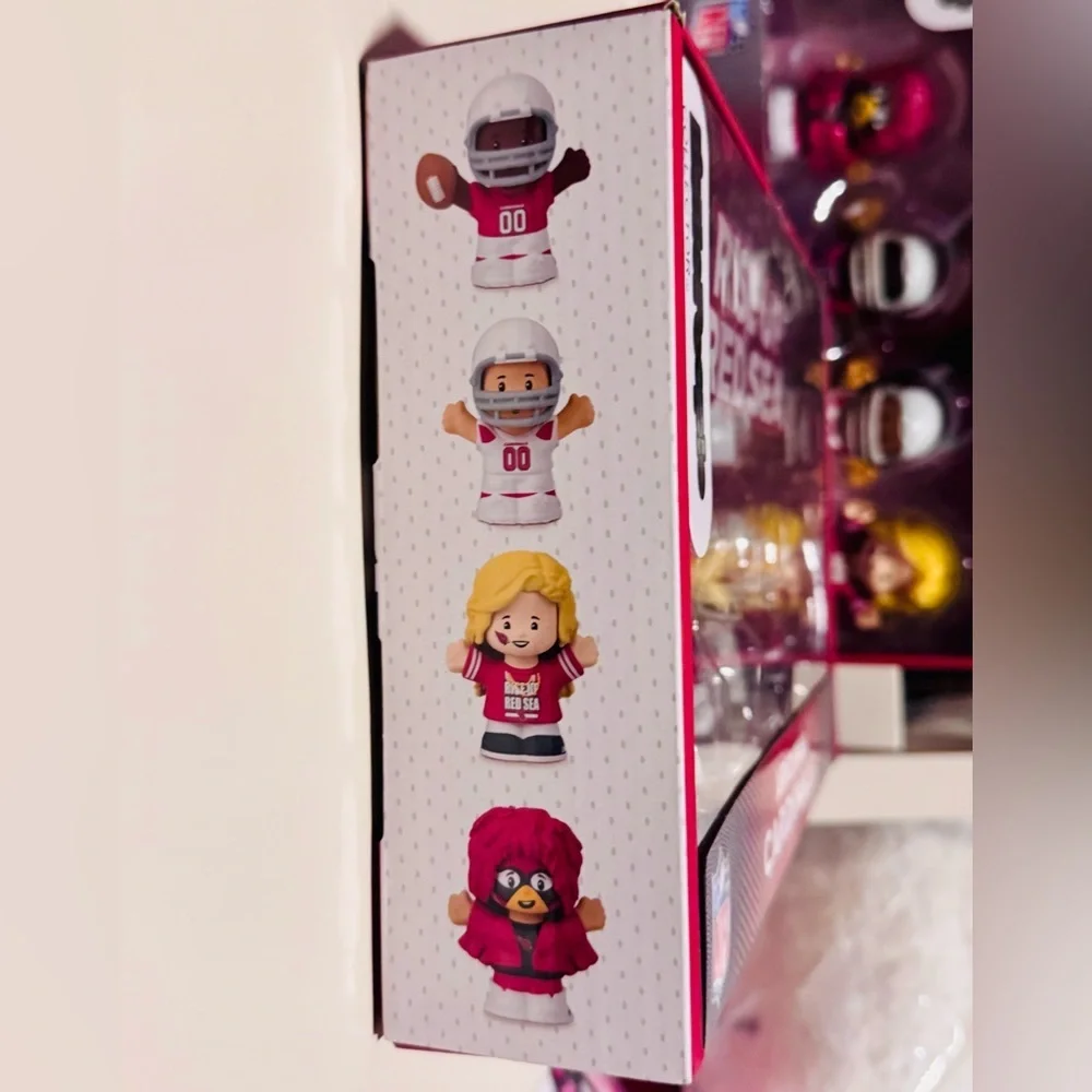 Arizona Cardinals NFL Fisher Price Little People Collector Set - NIB